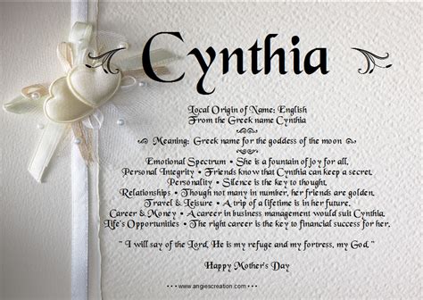 cyndy spell|cynthia meaning in greek.